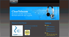 Desktop Screenshot of cleartelecom.us