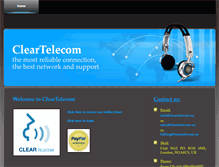 Tablet Screenshot of cleartelecom.us